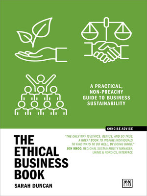 cover image of The Ethical Business Book